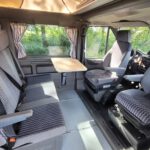 voorstoelen gedraaid Nuggy zitje met 5 personen